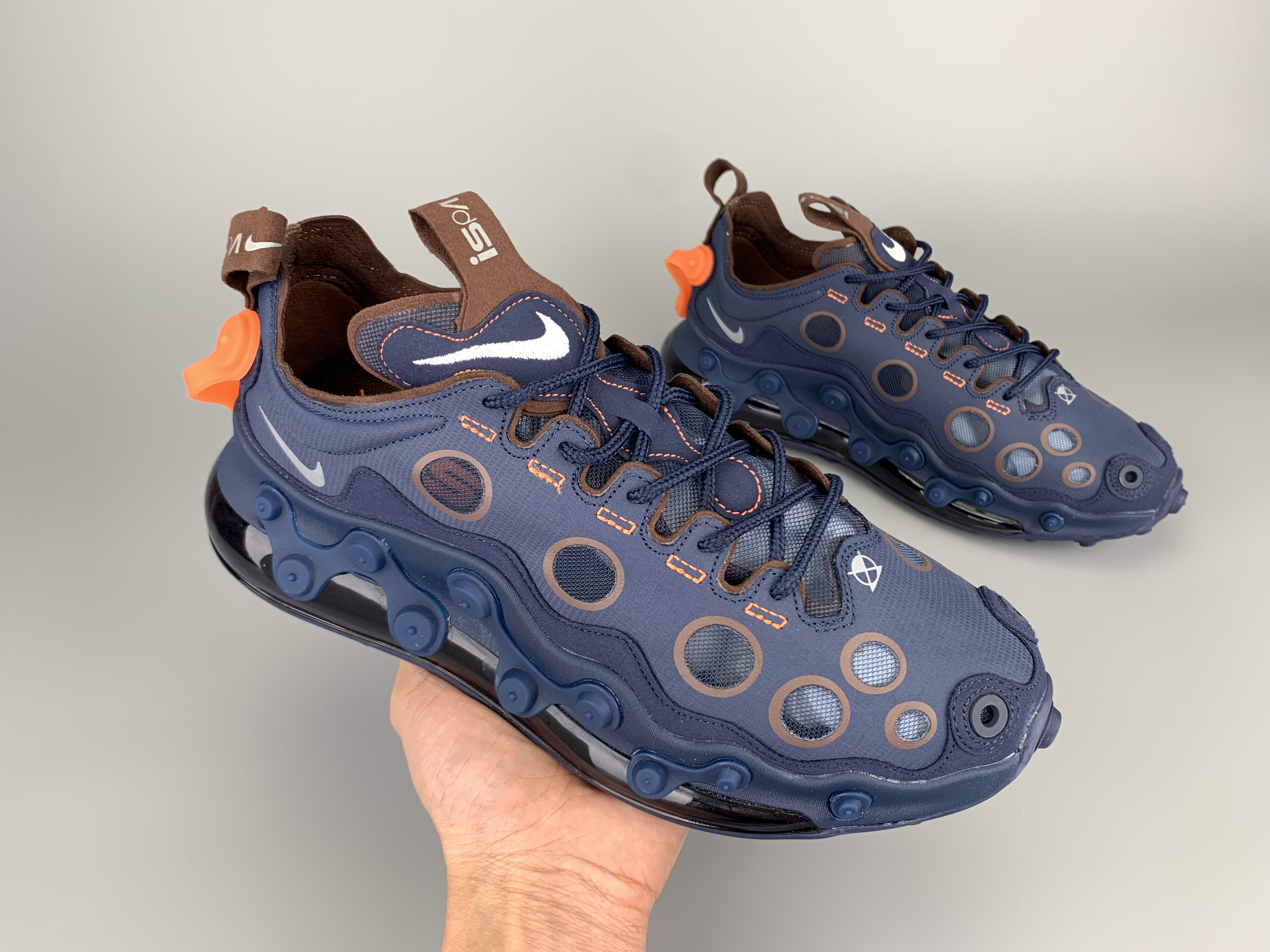 2020 Nike Air​ Max 720 ISPA​ ​Undercover Royal Blue Orange Shoes For Women